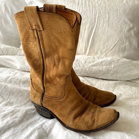 Vintage Cowboy Boots 6.5 C - Picture 2 of 5